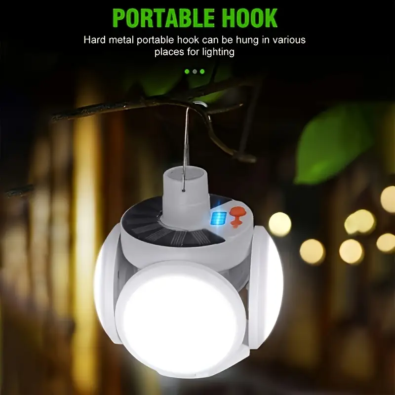 Power Outage Light - 1 ضوء شمسي قابل للطي مع
