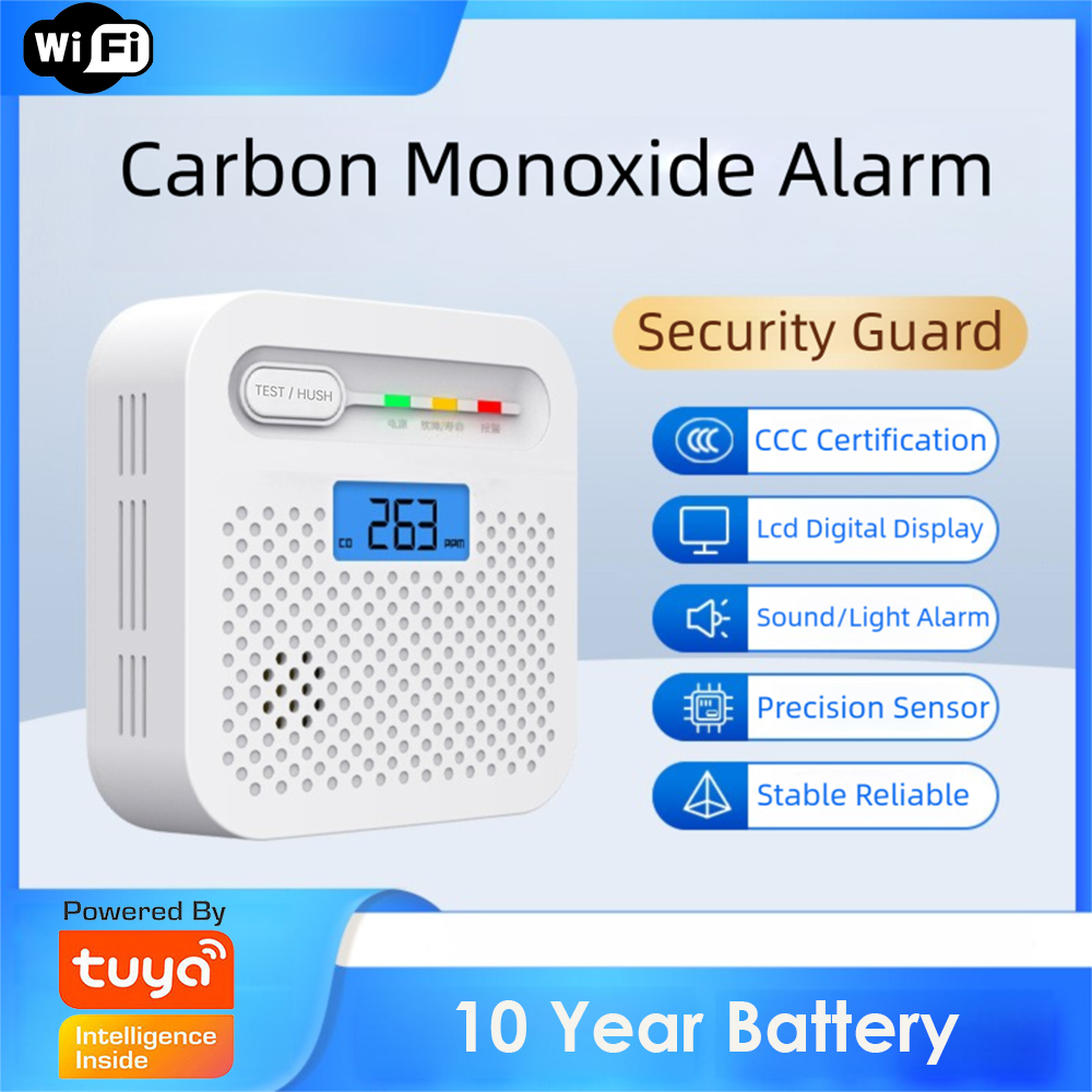 Co Detector Plug - جهاز كشف أول أكسيد الكربون الذكي