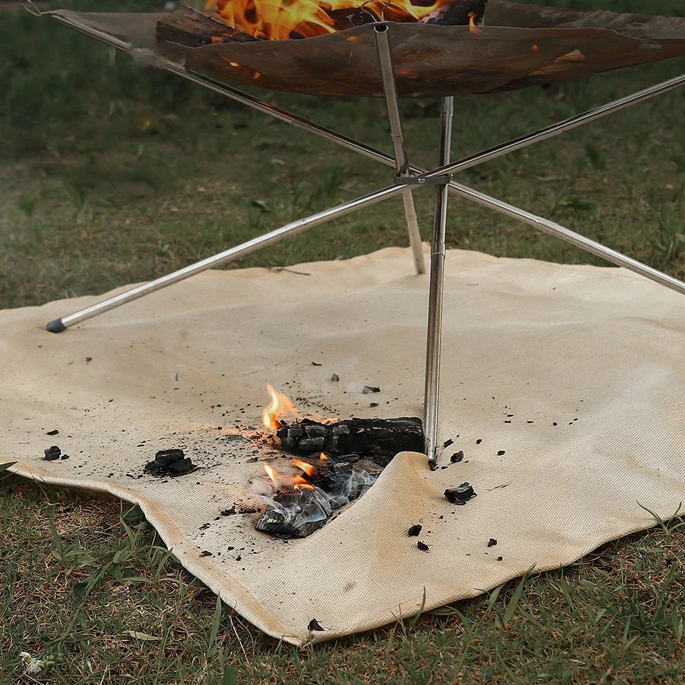 التخييم في الهواء الطلق مقاومة - مراجعة Fire Blanket Kitchen وسعره