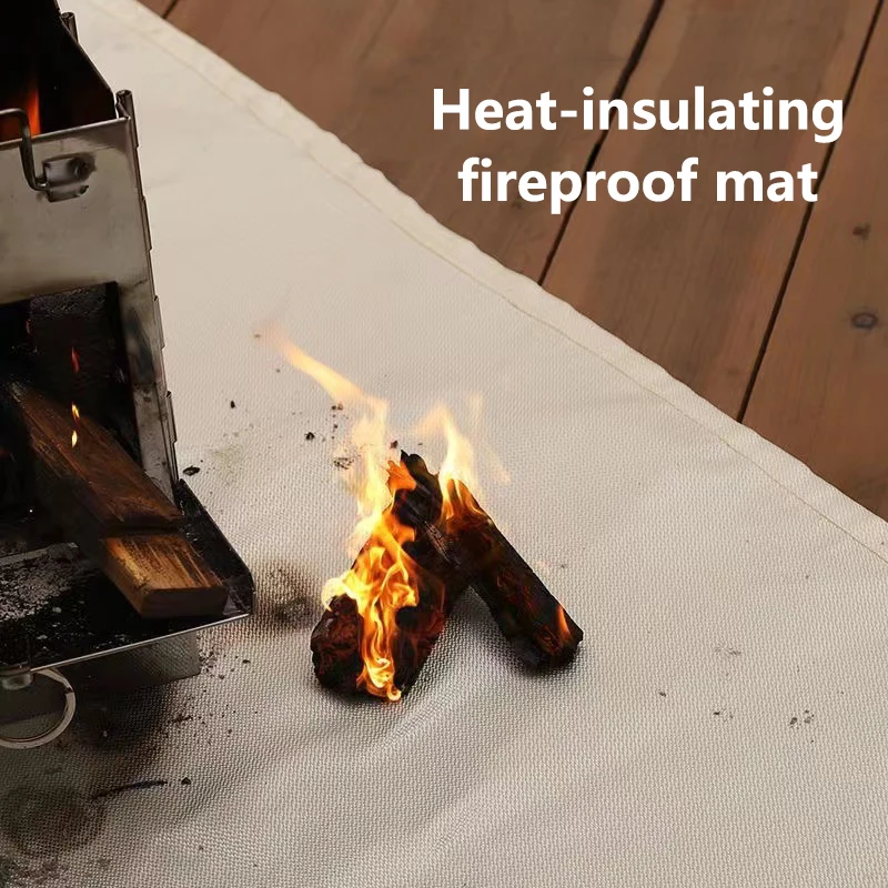 التخييم في الهواء الطلق مقاومة - مراجعة Fire Blanket Kitchen وسعره