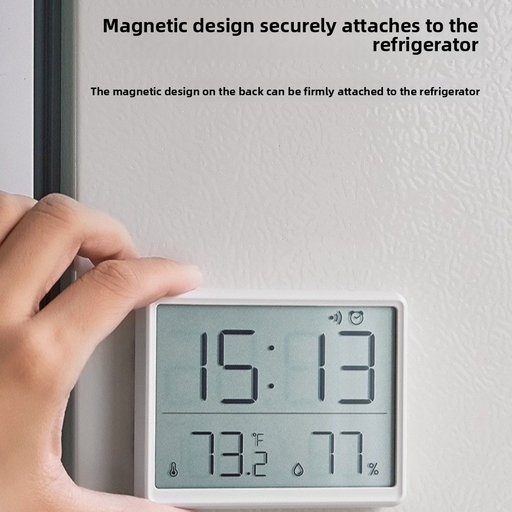 ساعة حائط مغناطيسية بشاشة LCD  - مراجعة Pool Alarm Float وسعره