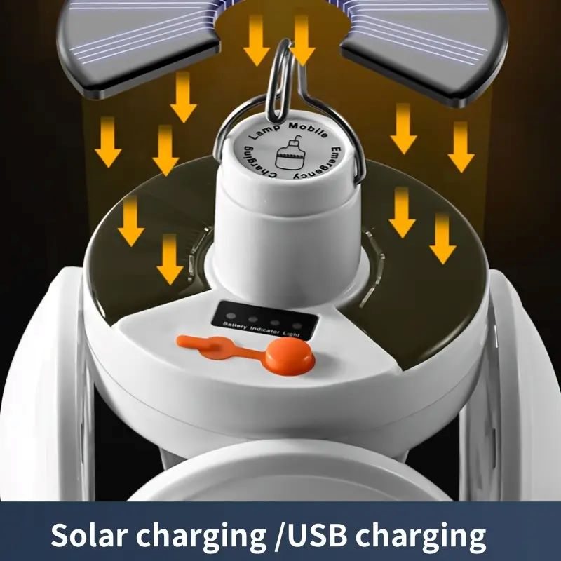 ضوء شحن بالطاقة الشمسية مع خطا - مراجعة Power Outage Light وسعره